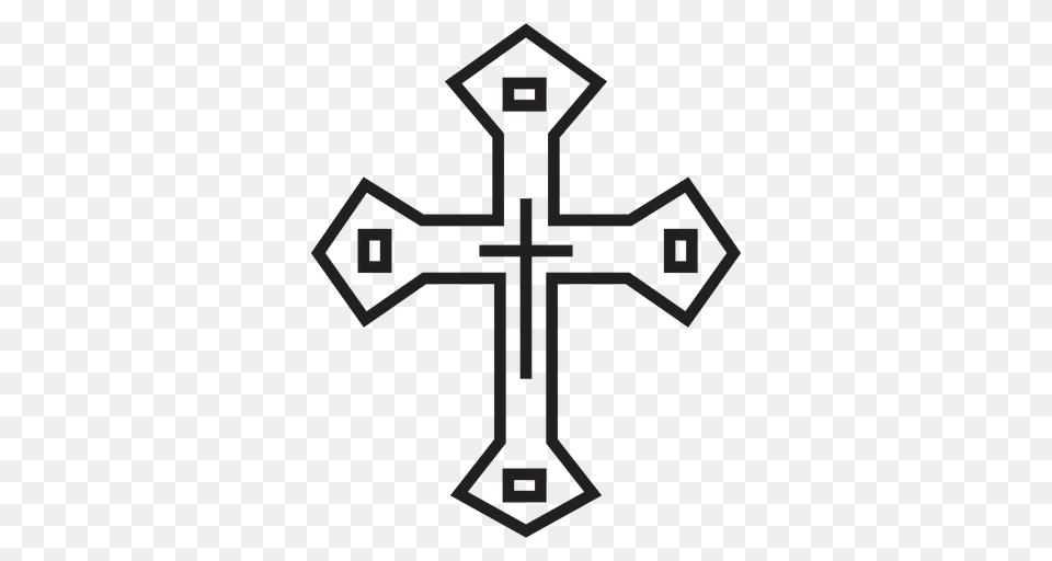 Roman Cross Catholic, Symbol Free Png Download