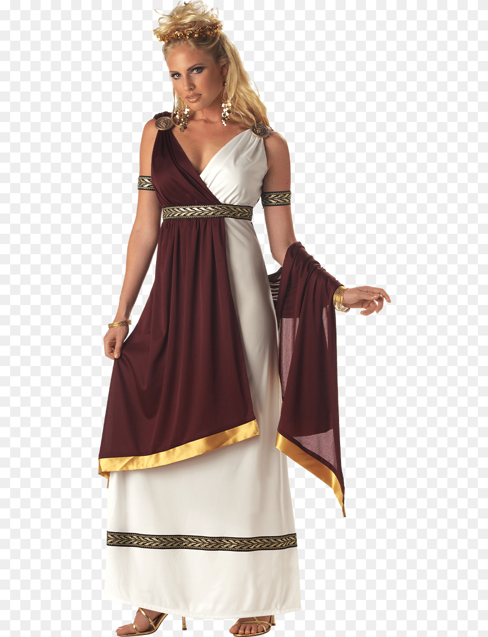 Roman Empress, Adult, Person, Formal Wear, Female Free Png Download