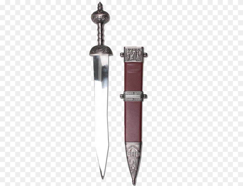 Roman Gladius Steel Blade Espada Romana Vinho Espada, Dagger, Knife, Weapon Png Image