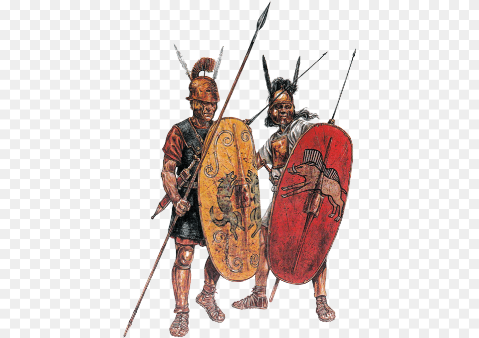 Roman Hastati, Armor, Shield, Adult, Male Png Image