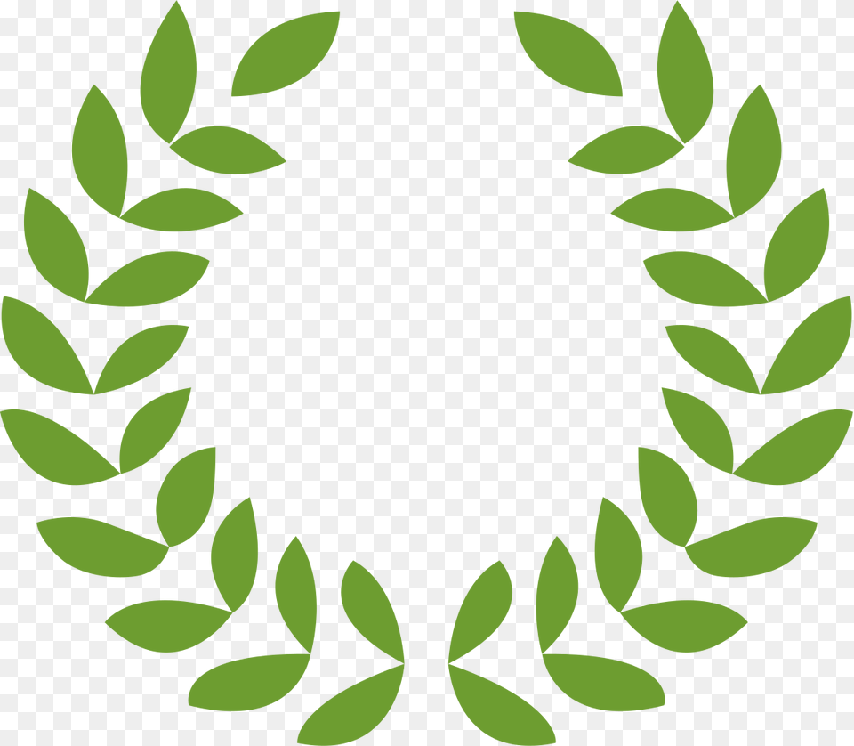 Roman Laurel Wreath Vector, Green, Leaf, Plant, Pattern Free Transparent Png