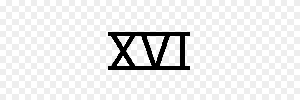 Roman Numerals Ccclxxiii, Gray Free Transparent Png