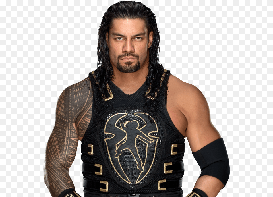 Roman Reigns 2018, Adult, Tattoo, Skin, Person Free Png