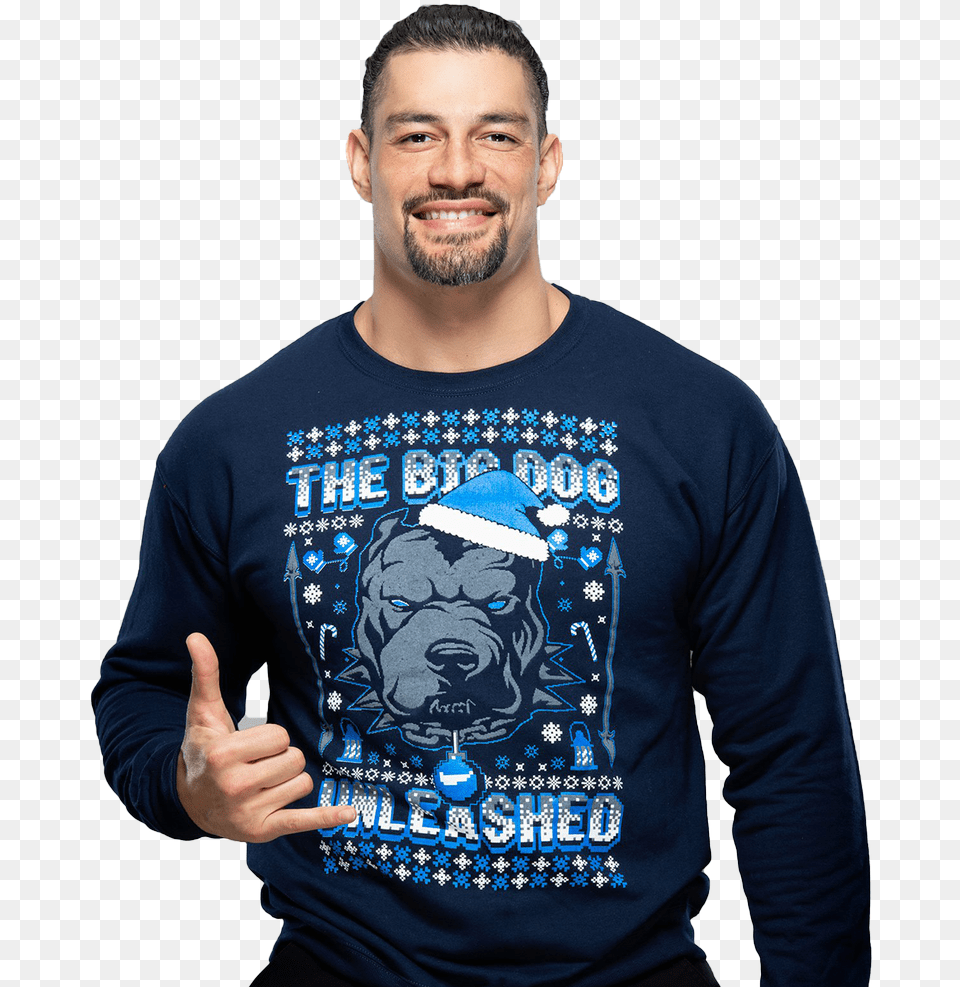 Roman Reigns, T-shirt, Sleeve, Clothing, Long Sleeve Free Transparent Png