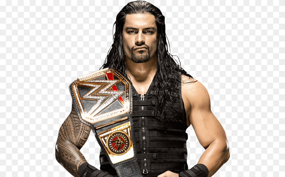 Roman Reigns And John Cena Hd, Vest, Clothing, Person, Man Png Image