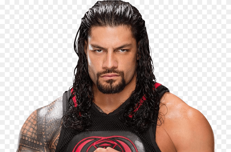 Roman Reigns Battles Marks On Twitter Roman Reigns With His Belt, Adult, Beard, Face, Head Free Transparent Png