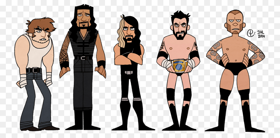 Roman Reigns Clipart Look, Adult, Book, Comics, Female Free Transparent Png