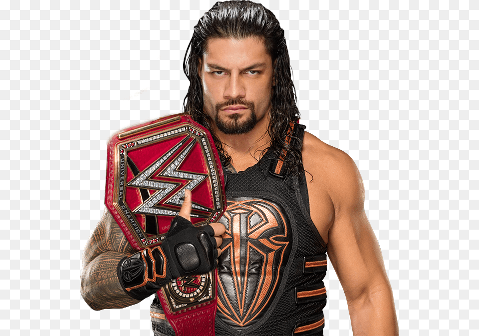 Roman Reigns Con Universal Champion, Vest, Clothing, Photography, Adult Png