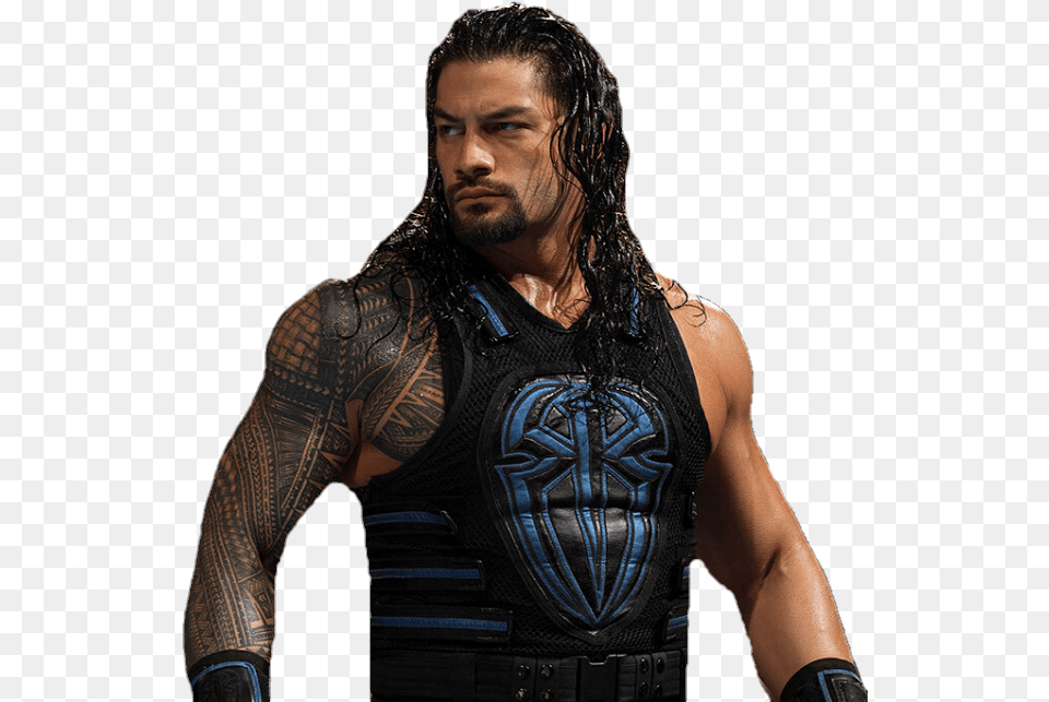 Roman Reigns Download Image Big Dog Roman Reigns, Adult, Tattoo, Skin, Person Png