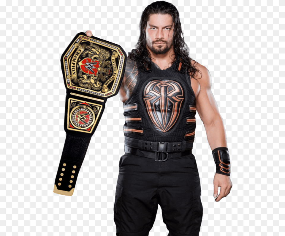 Roman Reigns Download Image Wwe Uk Championship Belt, Accessories, Adult, Arm, Body Part Free Png