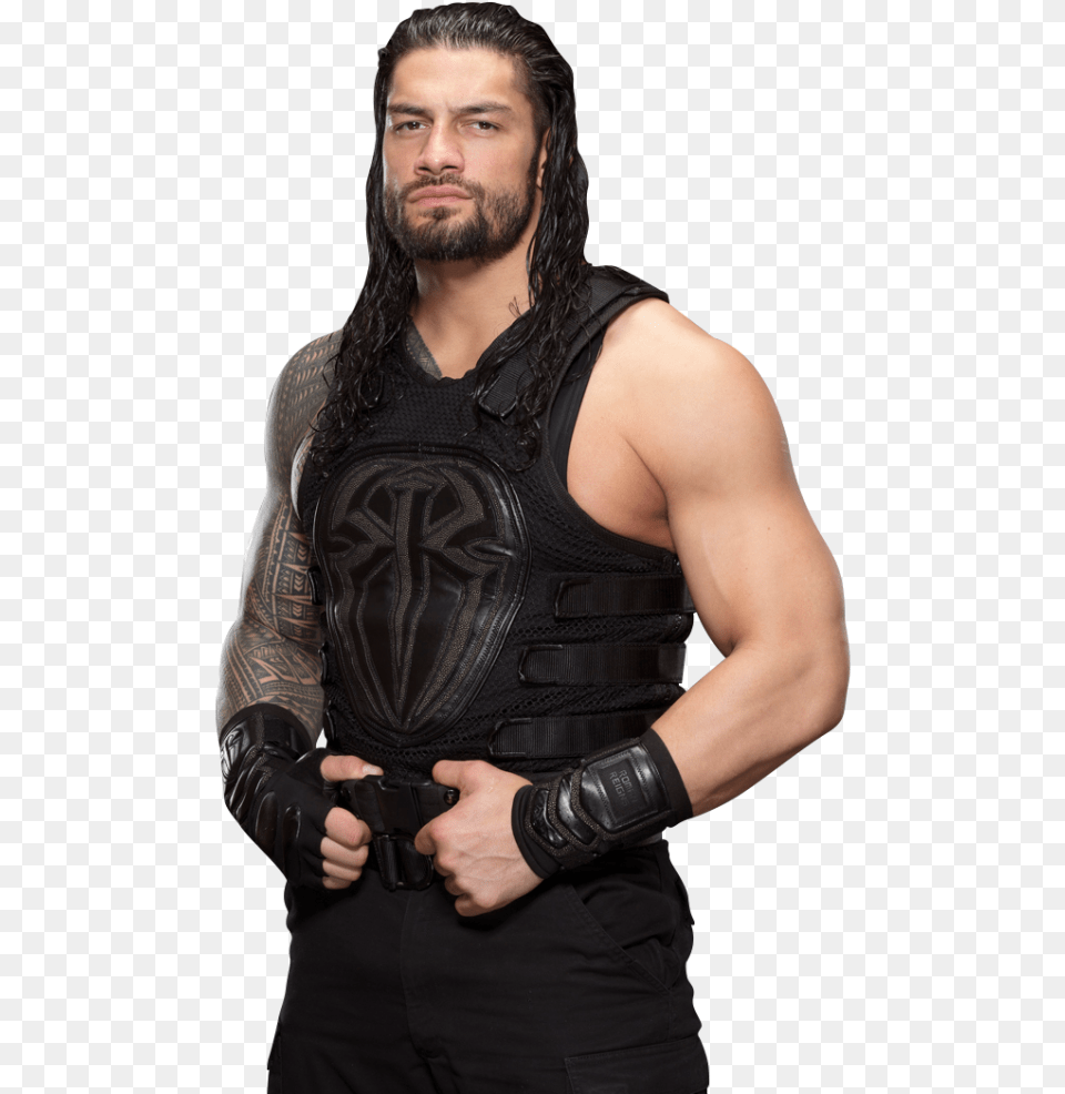 Roman Reigns Searchpng Roman Reigns Wwe Intercontinental Championship, Glove, Body Part, Clothing, Vest Png Image
