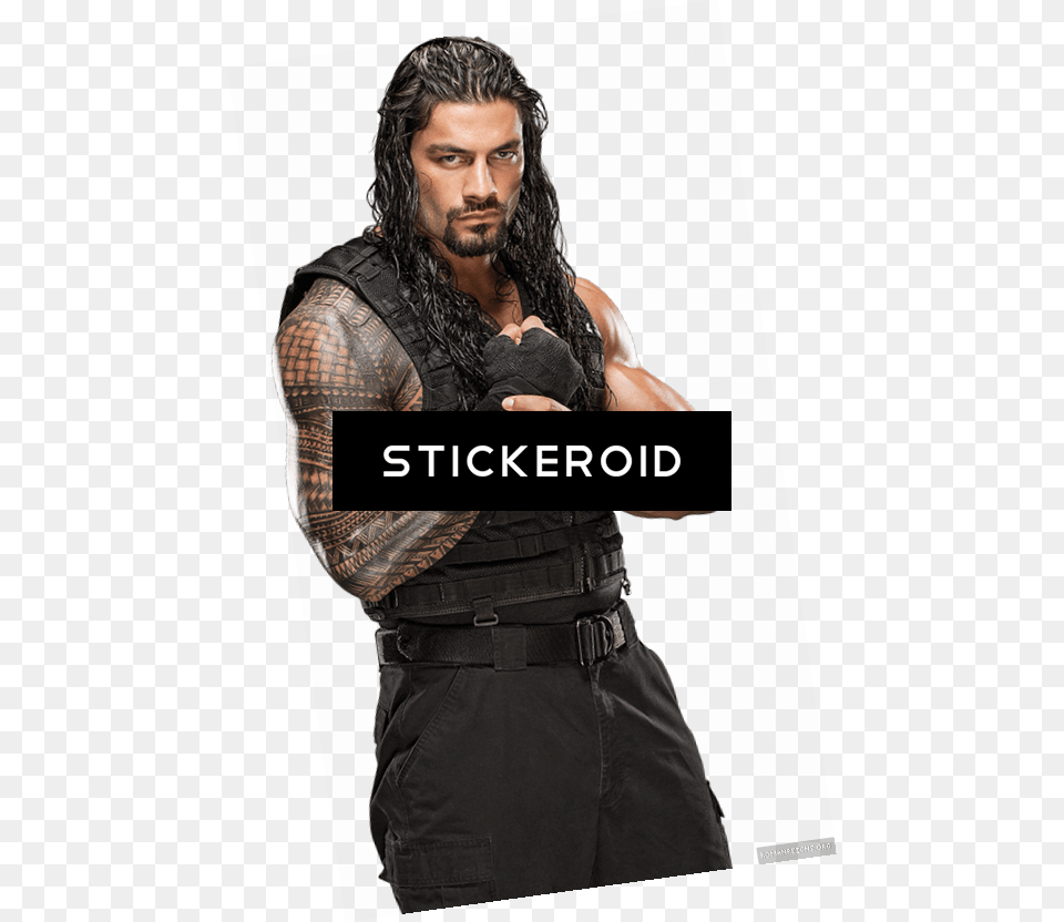 Roman Reigns Pic Wwe Action Film, Vest, Clothing, Person, Man Png Image