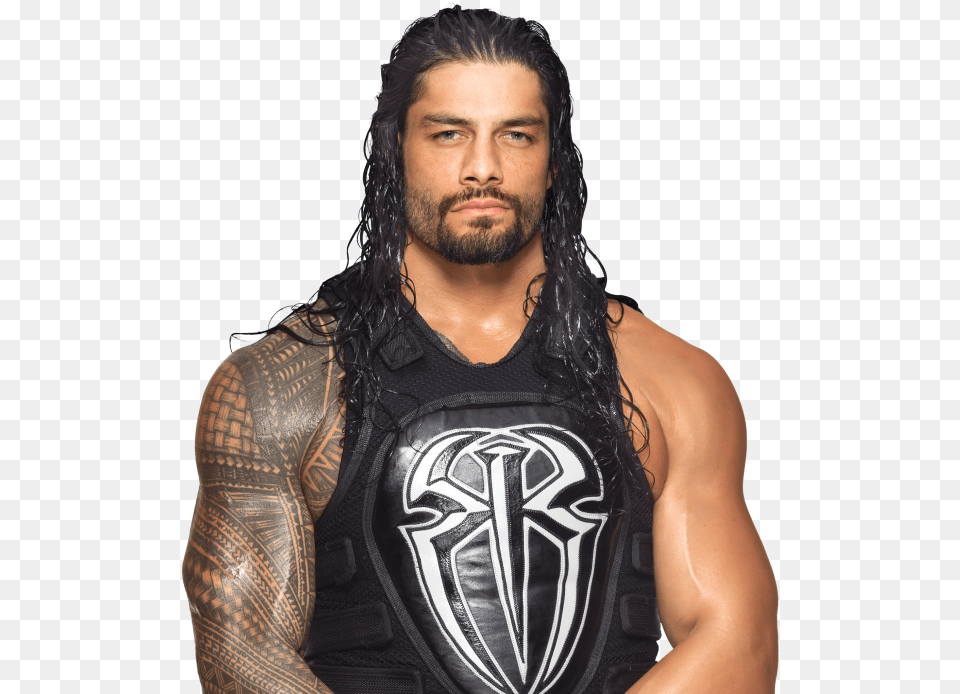 Roman Reigns Pro Roman Reigns Wwe Com, Person, Skin, Tattoo, Adult Png Image