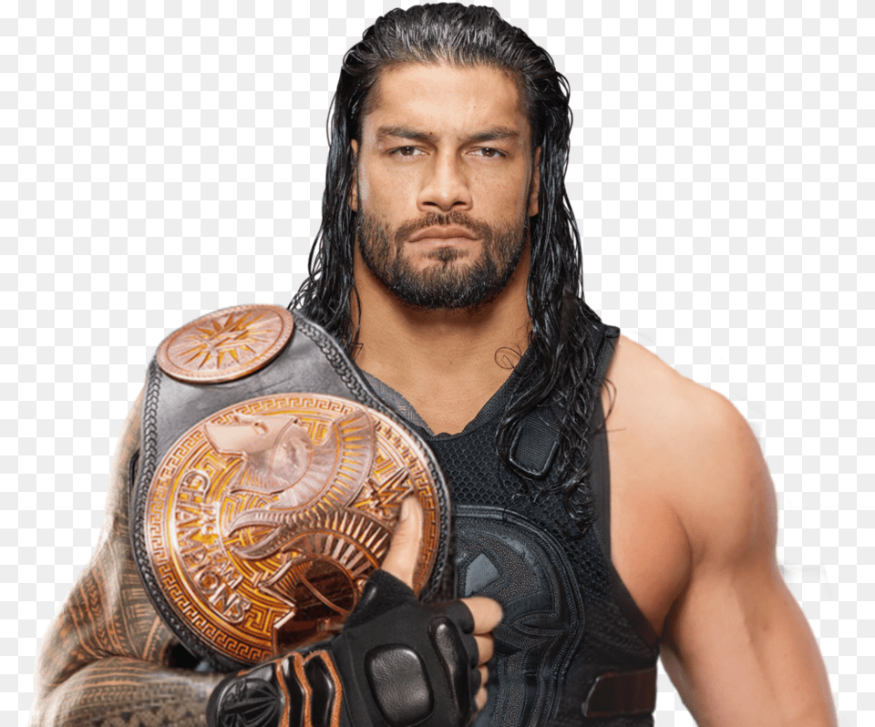 Roman Reigns Red Attire, Adult, Male, Man, Person Free Png Download