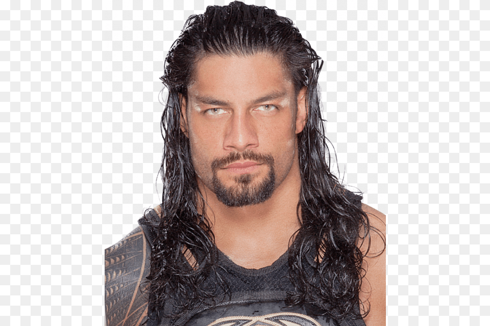 Roman Reigns Roman Reigns In Sketch, Adult, Beard, Face, Head Png Image