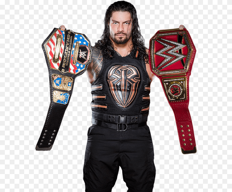 Roman Reigns Universal Champion, Accessories, Belt, Adult, Male Free Transparent Png