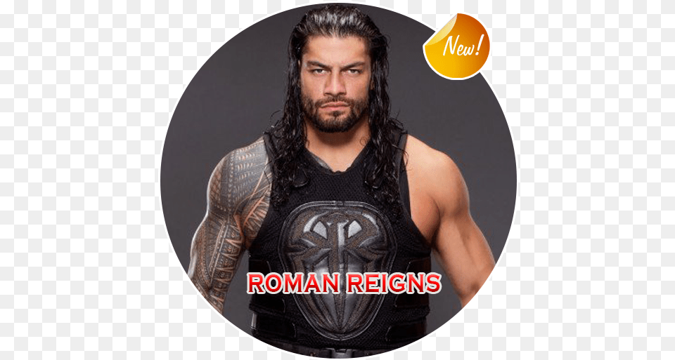Roman Reigns Wallpaper Hd 2020 U2013 No Google Play Roman Reigns Wwe Champion, Vest, Clothing, Tattoo, Skin Free Transparent Png