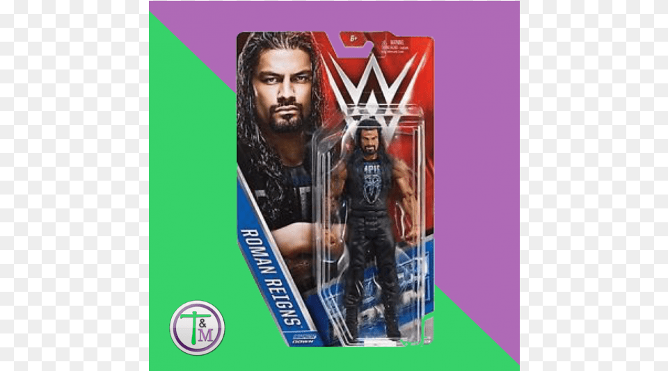 Roman Reigns Wwe Figure, Adult, Male, Man, Person Free Png Download