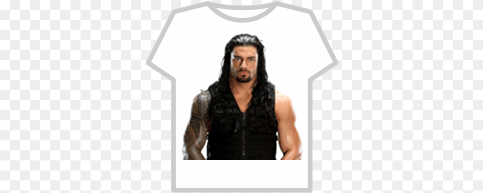 Roman Reigns Wwe Roblox Roman Reigns The Shield, Clothing, T-shirt, Adult, Vest Free Png