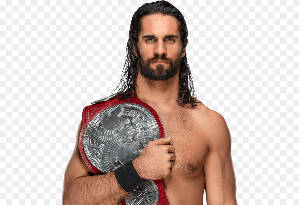 Roman Reigns Wwe Seth Rollins 2018, Head, Person, Beard, Face Png Image