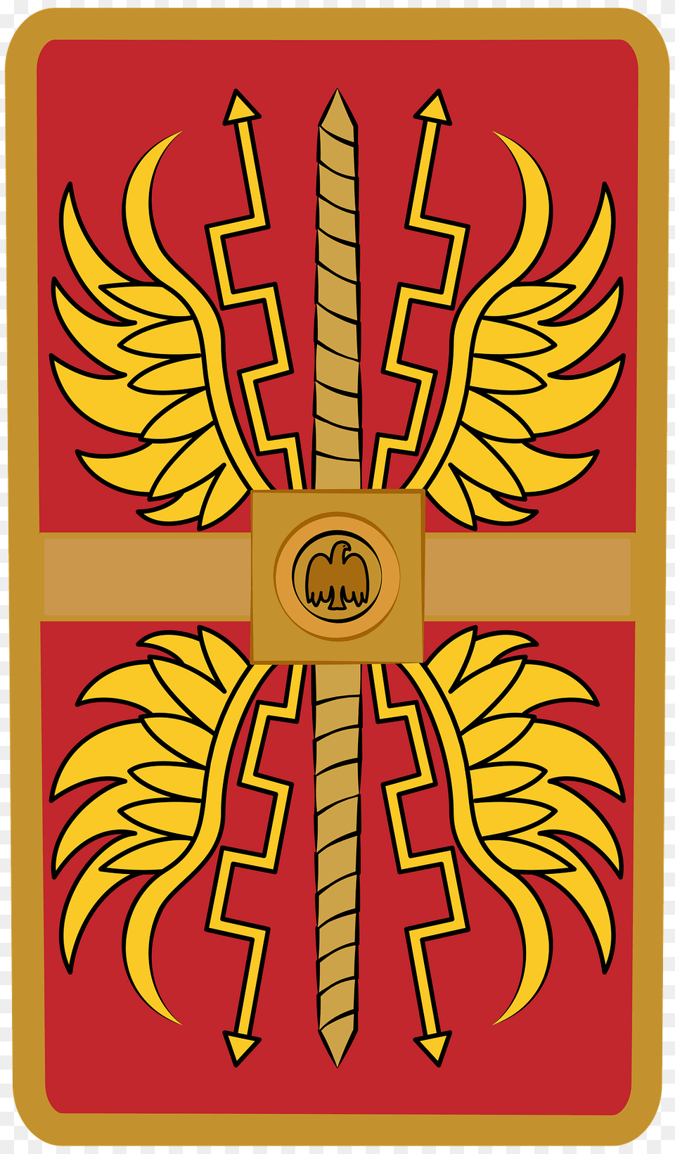 Roman Shield Clipart, Armor, Emblem, Symbol, Dynamite Png Image