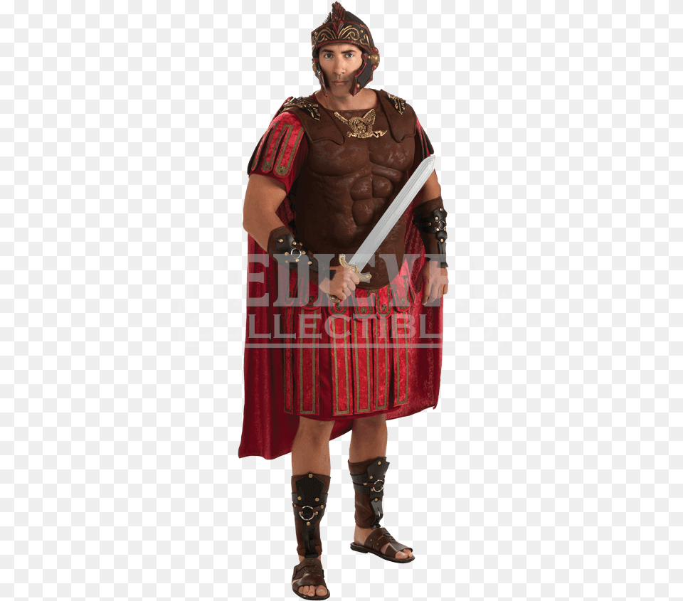 Roman Soldier Costume For Adult Roman Soldier, Skirt, Clothing, Person, Woman Free Png