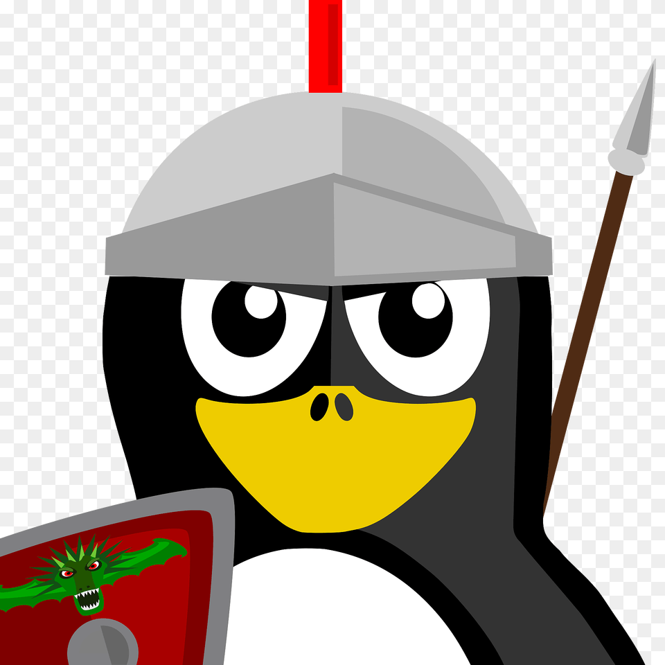 Roman Soldier Penguin Clipart Free Png