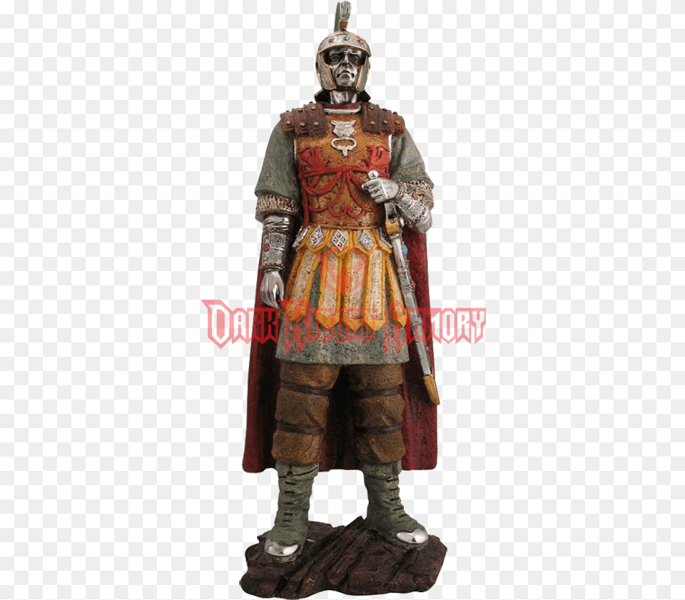 Roman Soldier Resin Statue, Adult, Male, Man, Person Png Image