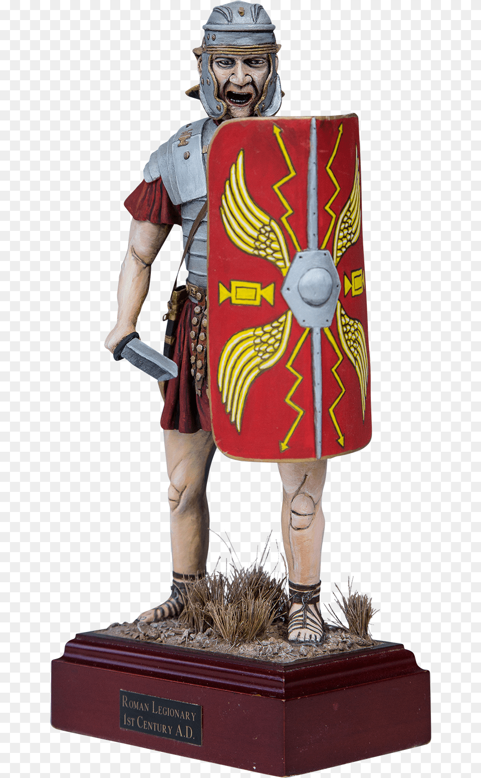 Roman Statue, Adult, Armor, Male, Man Free Png