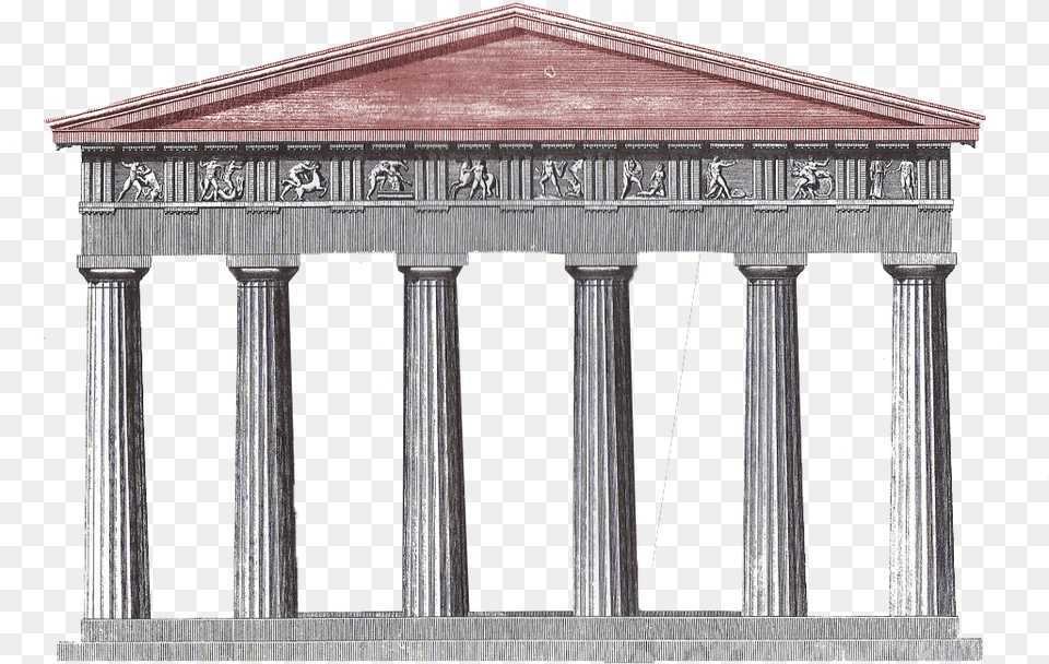 Roman Temple Column, Architecture, Building, Pillar, Prayer Free Png Download
