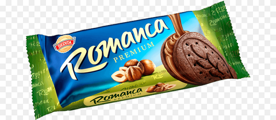 Romanca Premium Biscuit Hazelnut Chocolate, Food, Sweets Png Image