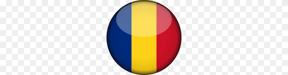 Romania Flag Icon, Sphere, Disk Free Transparent Png