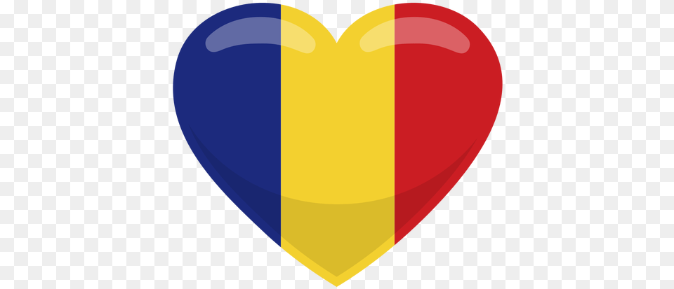 Romania Heart Flag Transparent U0026 Svg Vector File Romanian Flag Heart, Balloon Png