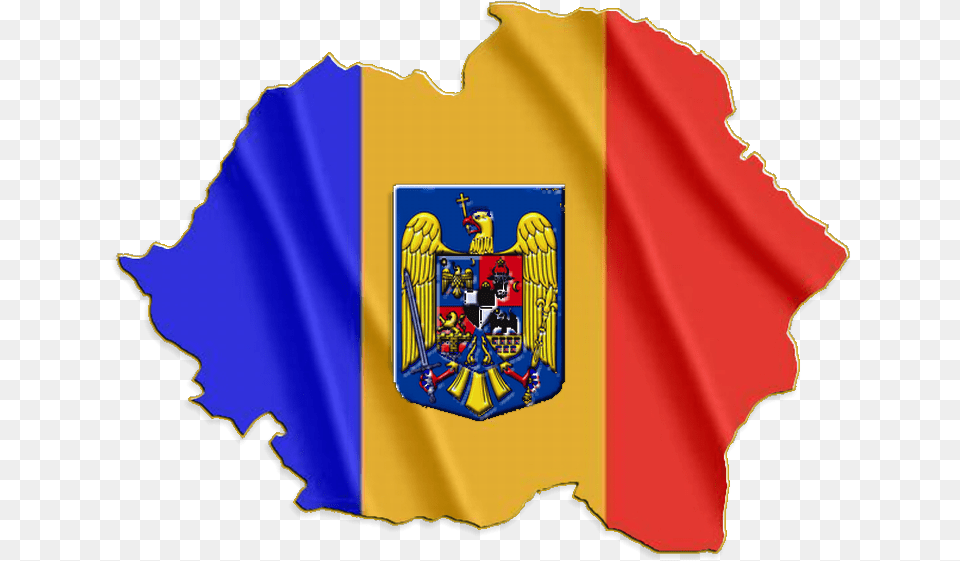 Romania Map Flag, Person Png