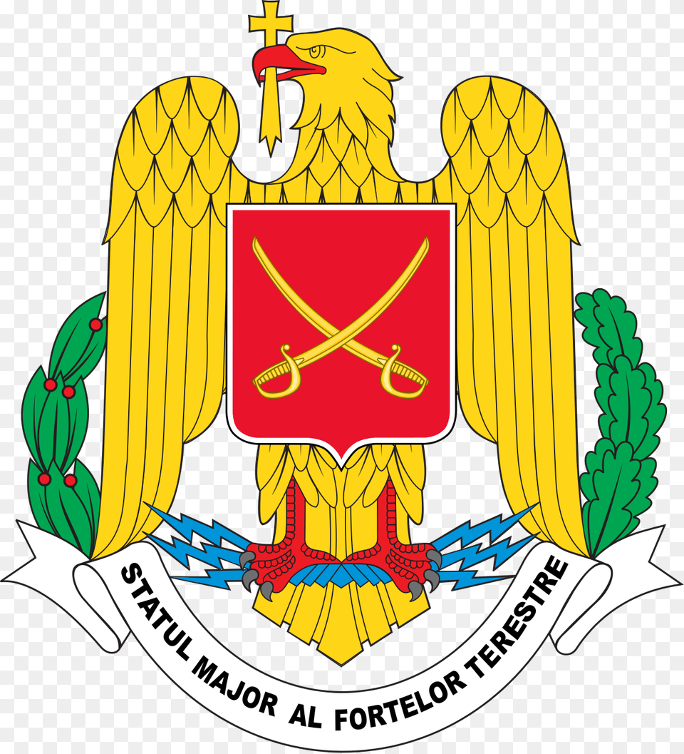 Romanian Ministry Of National Defence, Emblem, Symbol, Logo, Animal Free Transparent Png