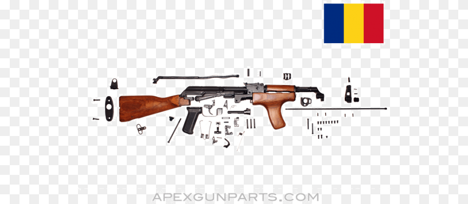 Romanian Pm Md Firearm, Gun, Rifle, Weapon, Machine Gun Free Png Download