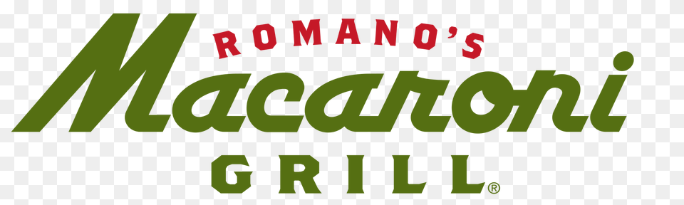 Romanos Macaroni Grill Logo, Green, Text Free Png