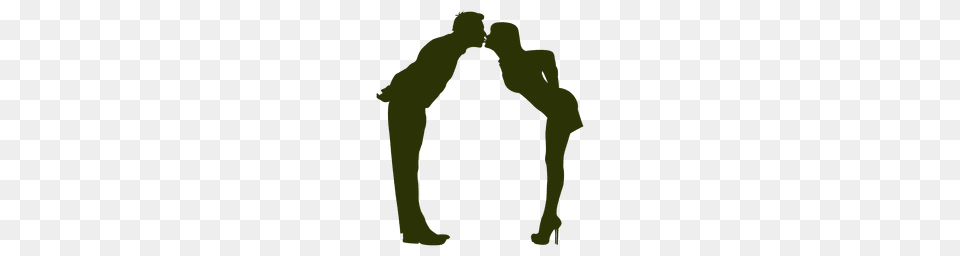 Romantic Couple Silhouette, Adult, Male, Man, Person Free Transparent Png