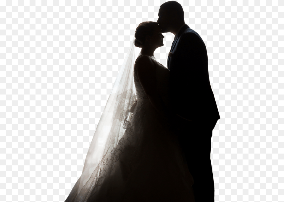 Romantic Couple Silhouettes Clip Art Wedding Background, Gown, Clothing, Dress, Fashion Free Transparent Png