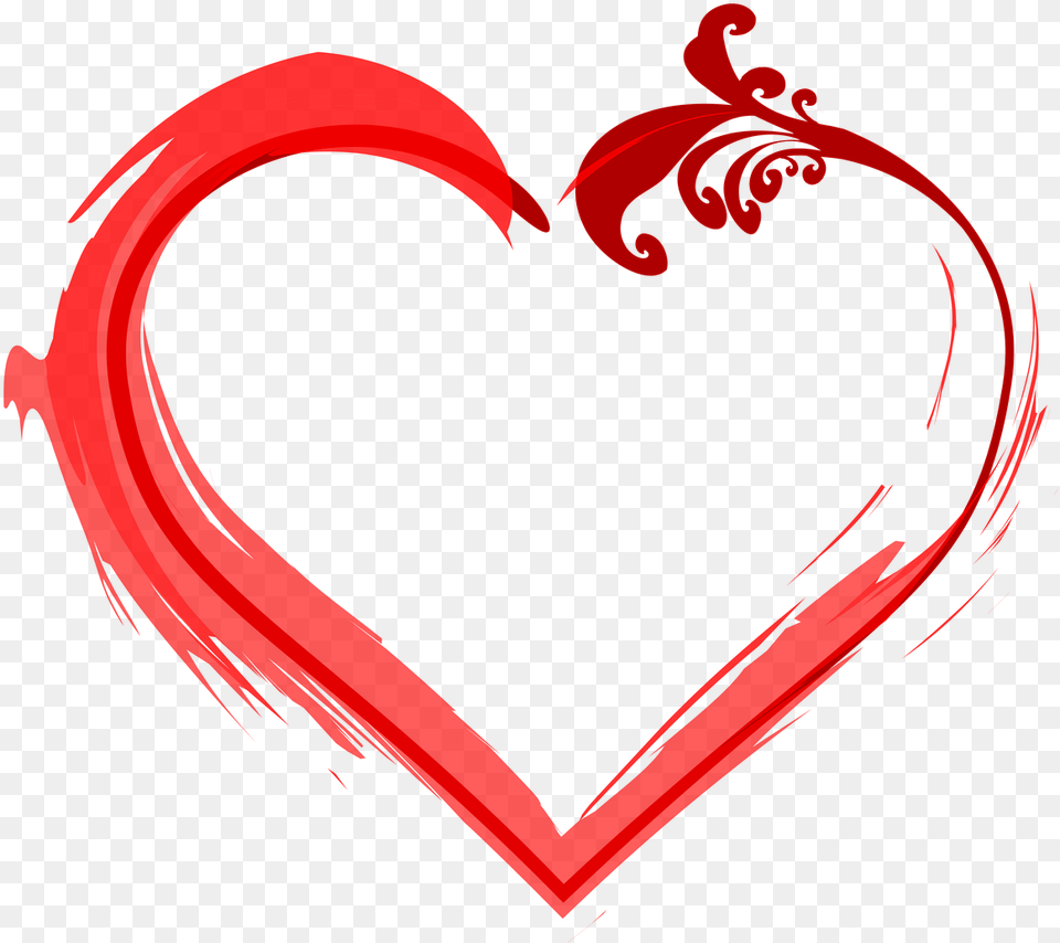 Romantic Good Morning Handsome, Heart Png Image