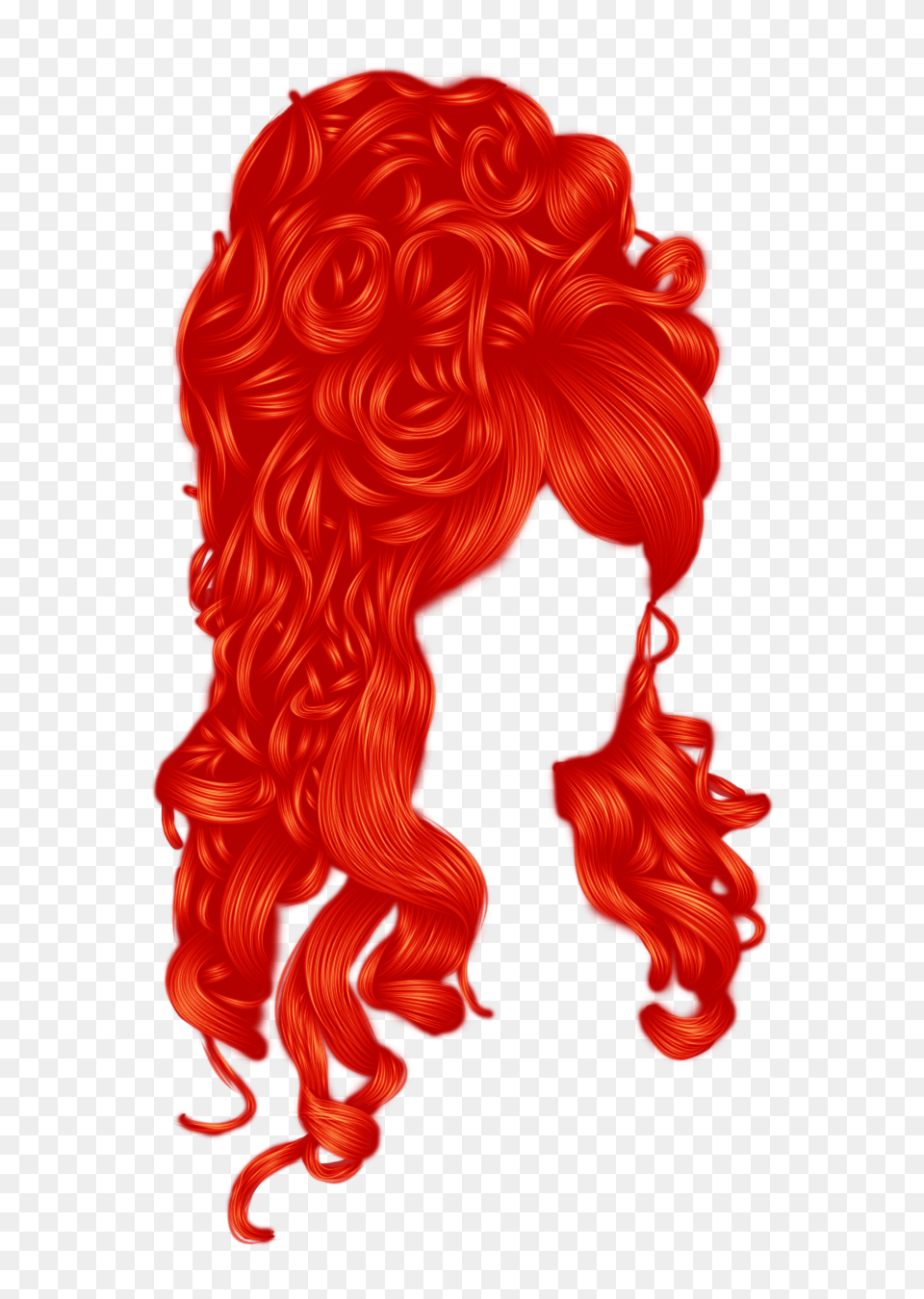 Romantic Hair Red, Person Png Image