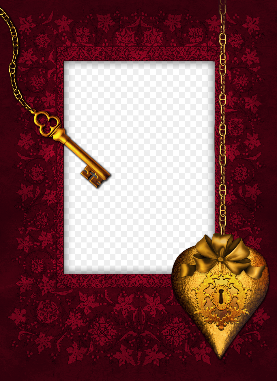 Romantic Love Frames Download Jaguarwomans Schlssel Zu Meinem Herzen Karte, Accessories, Pendant Png Image