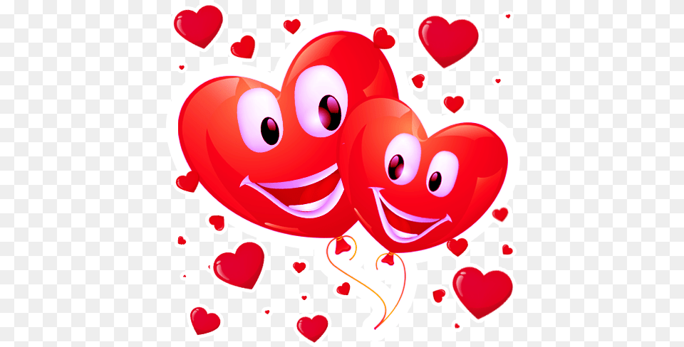 Romantic Love Stickers Whatsapp Romantic Love Stickers, Heart, Animal, Bear, Mammal Free Png Download