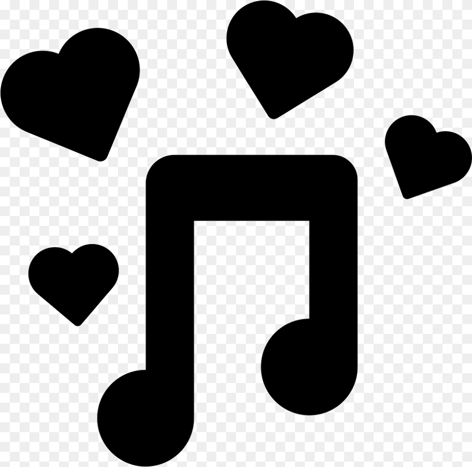 Romantic Music Music, Stencil, Symbol Free Png Download