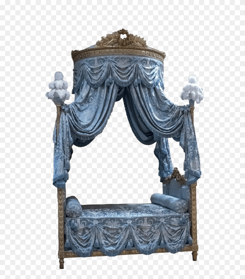 Romantic Royal Bed, Furniture, Stage Free Png Download