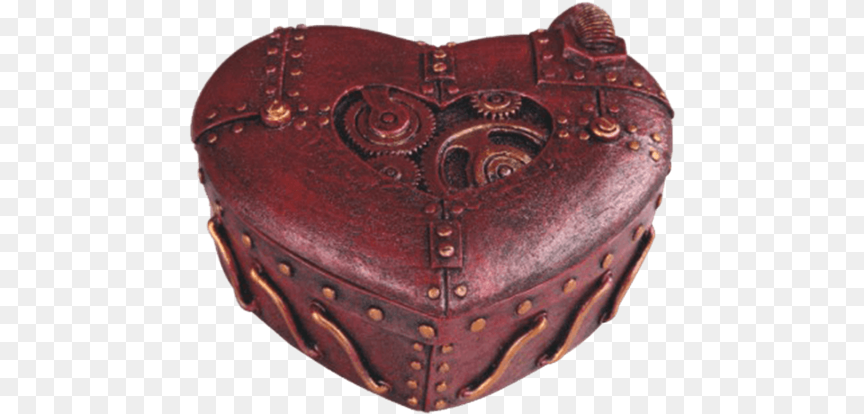 Romantic Steampunk Heart Trinket Box Stealstreet Steampunk Trinket Box Heart, Cushion, Furniture, Home Decor, Treasure Png Image