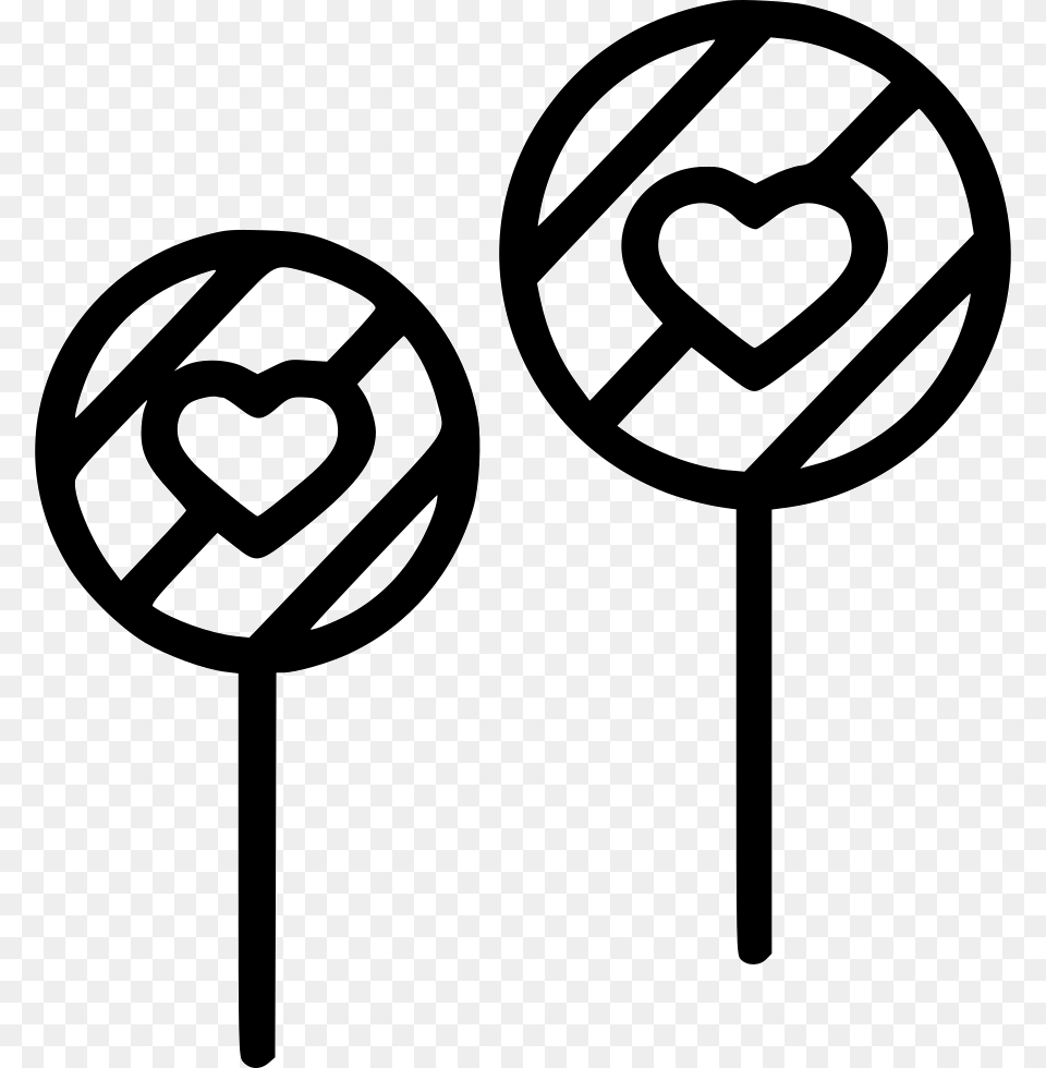 Romantic Valentine Valentines Day Candy Heart Sports Radio Icon, Food, Sweets, Lollipop Free Transparent Png