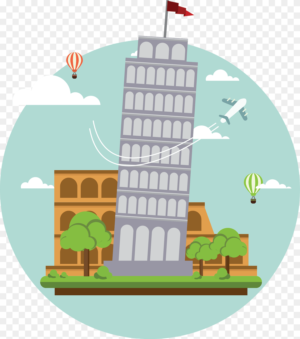 Rome Clipart, Urban, City, Tower, Clock Tower Png Image