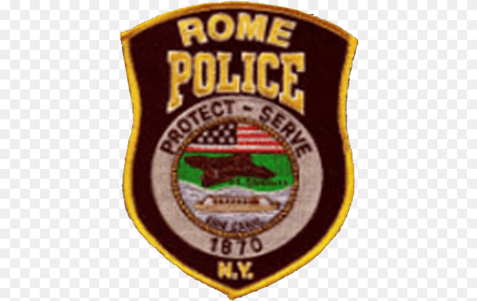 Rome Police Investigate Infant Death Solid, Badge, Logo, Symbol Free Png