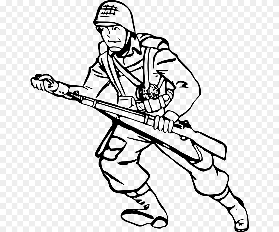 Rome Soldiers Clip Art, Gray Free Transparent Png
